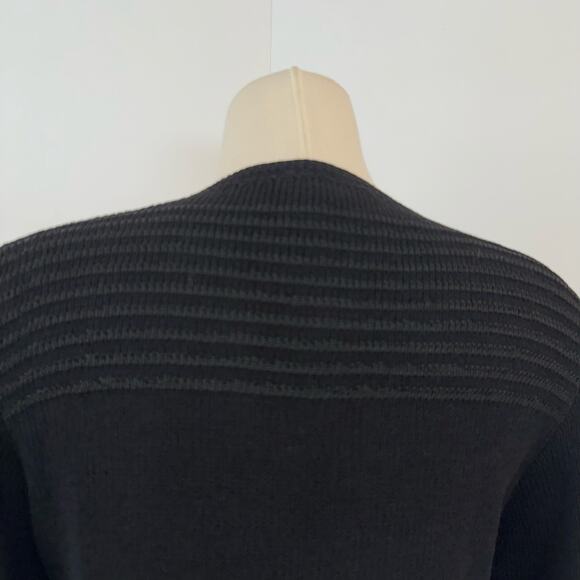 St. John Vintage Santana Knit SET Blazer and Skirt Suit Black | Fits like M - Picture 11 of 15